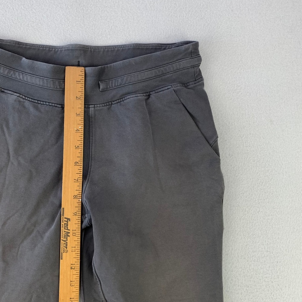 Lululemon On The Fly Jogger Women 8 Gray Luxtreme 7/8 Length Sweatpants Cozy - Picture 8 of 11